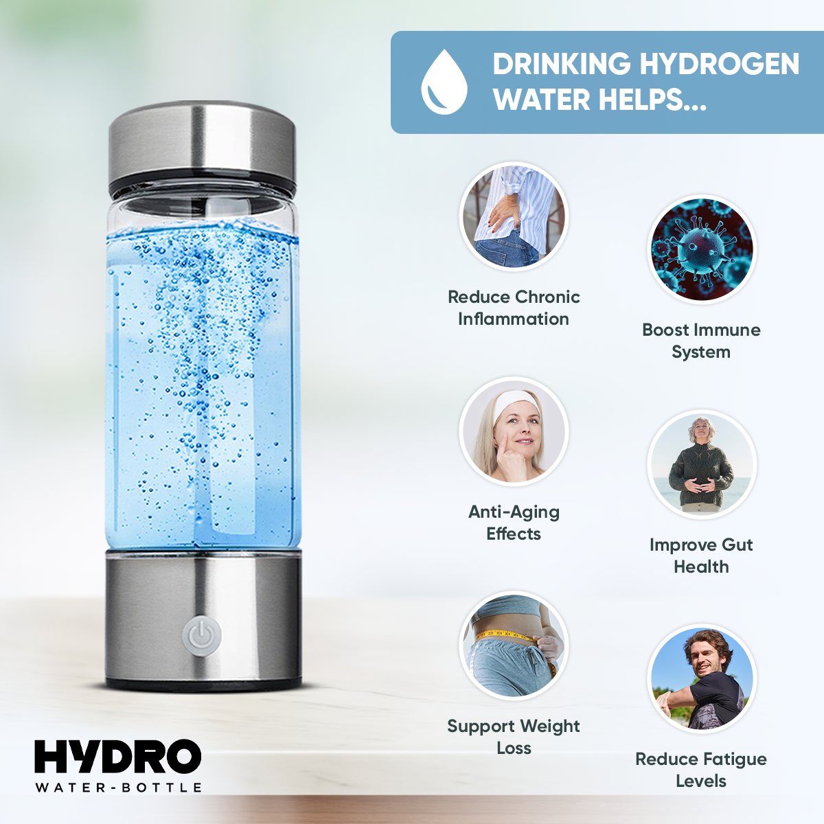 Hydrogen Water Bottle